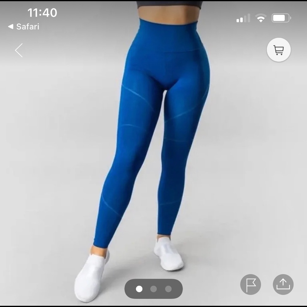 Alphalete OG revival leggings - Sonic Blue